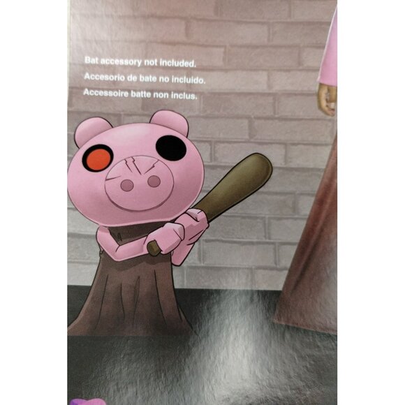 Boys 6 to 7 Five Nights at Freddys Piggy Robe and Mask Set Halloween Costume - Picture 9 of 9